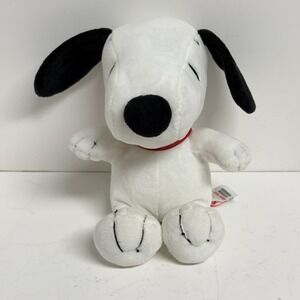 Peanuts Snoopy Plush Stuffed Toy Red Collar Fiesta 7 Inch Seated